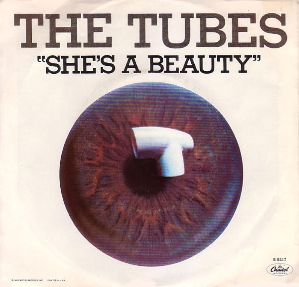 She's a Beauty by The Tubes 80s song lyrics.